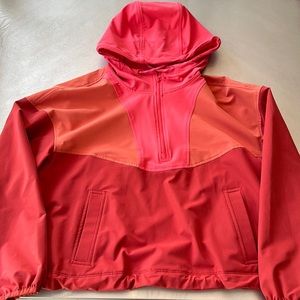 Old navy color block rain jacket pullover
